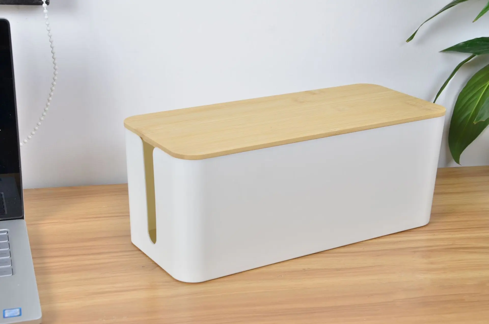 Cable Management Box - Wire Hiding Strips & Power Organiser
