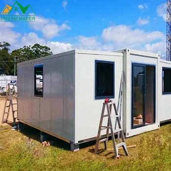 Low cost 2 story container house of prefab modular house with turnkey prefab house foor plans for hotel/carport/warehouse/koisk