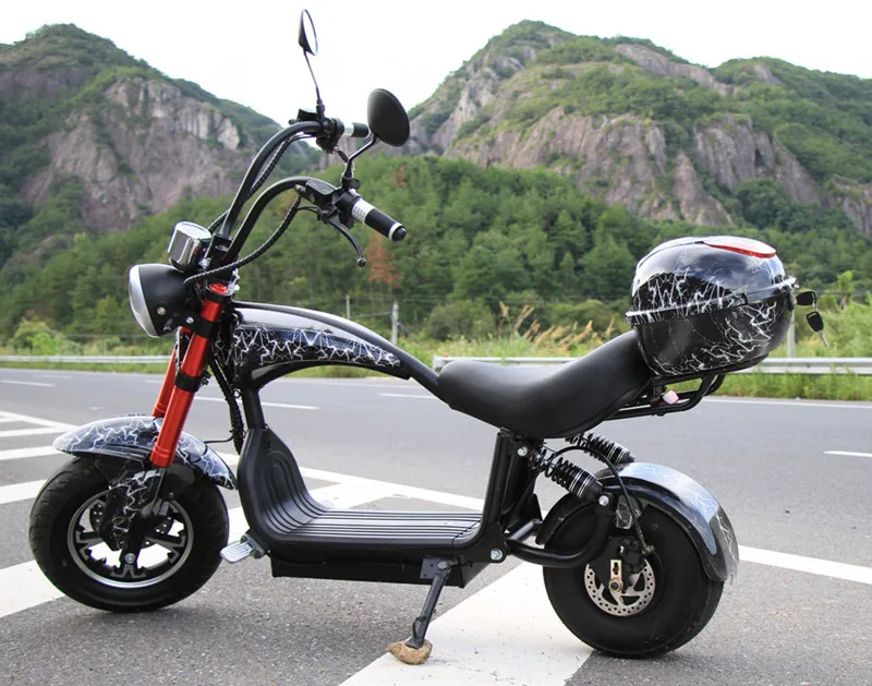 New arrive high quality wholesale citycoco 1000w wide wheel off road electric motorcycle with CE certificate
