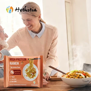 High Protein Ramen Spicy Chicken Flavor 29g Plant Based Vegan Noodles Non Fried Meal