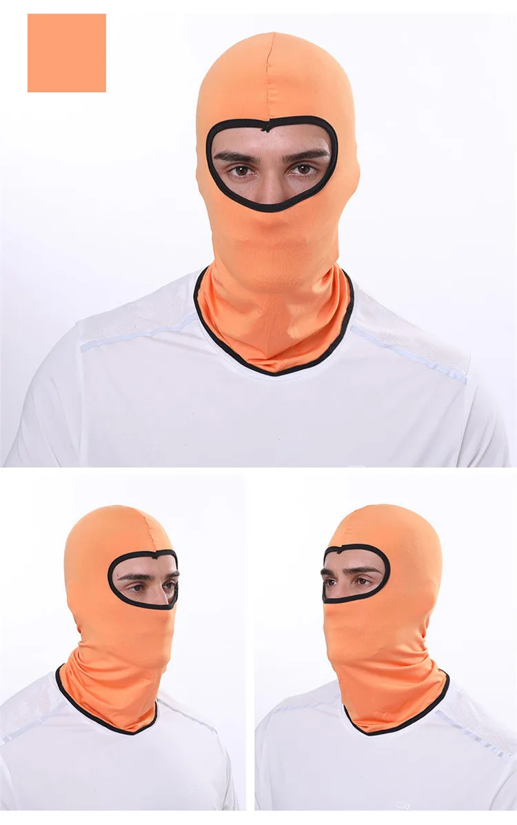 Cycling Cap Ski Full Face Cover Motorcycle Balaclava Hat Hood Neck Dustproof Winter Summer Fleece Covers Thermal Face Cover