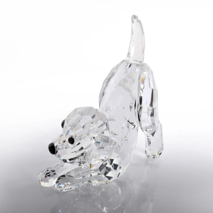 2019 Buona qualità K9 Crystal Nuovo design K9 Crystal Dog Animal Gift con buona qualità