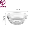 Transparent 23cm 18pc/carton