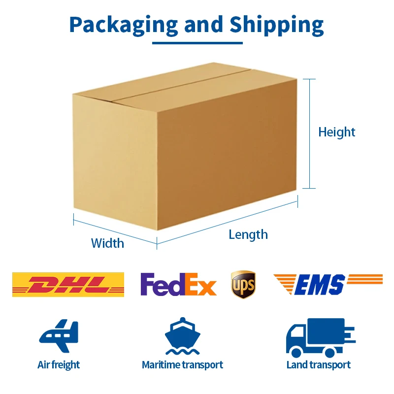 Packaging & shipping specifications
