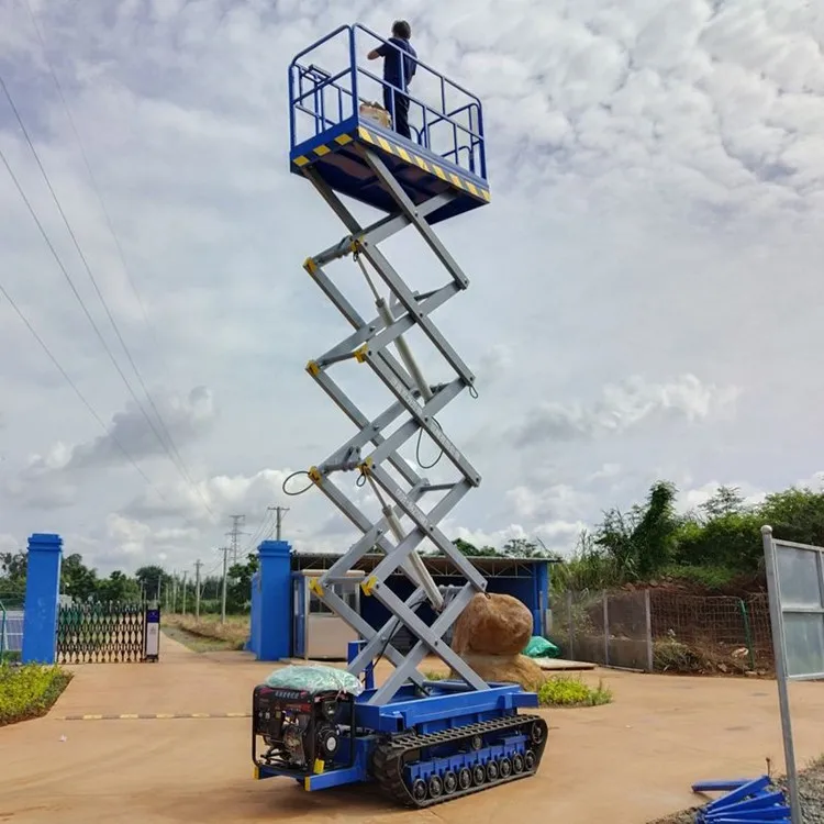 Tracked Crawler Ing Platform Personal Tracked Vehicle for Sale Rough Terrain Lift