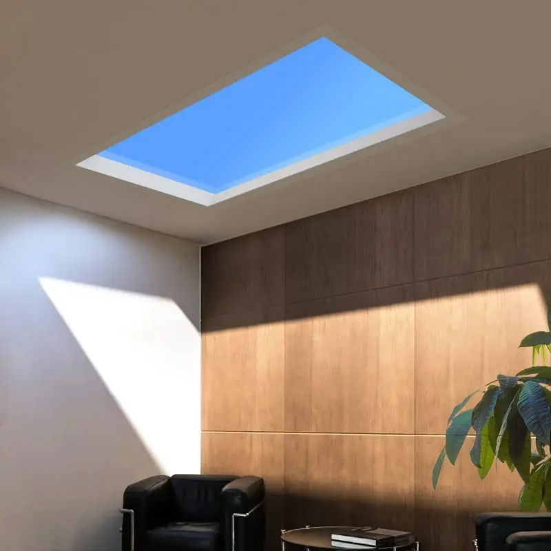 Artificial Sunlight Circadian Rhythm Ceiling Window Blue Sky Led Panel Virtual Artificial Skylight