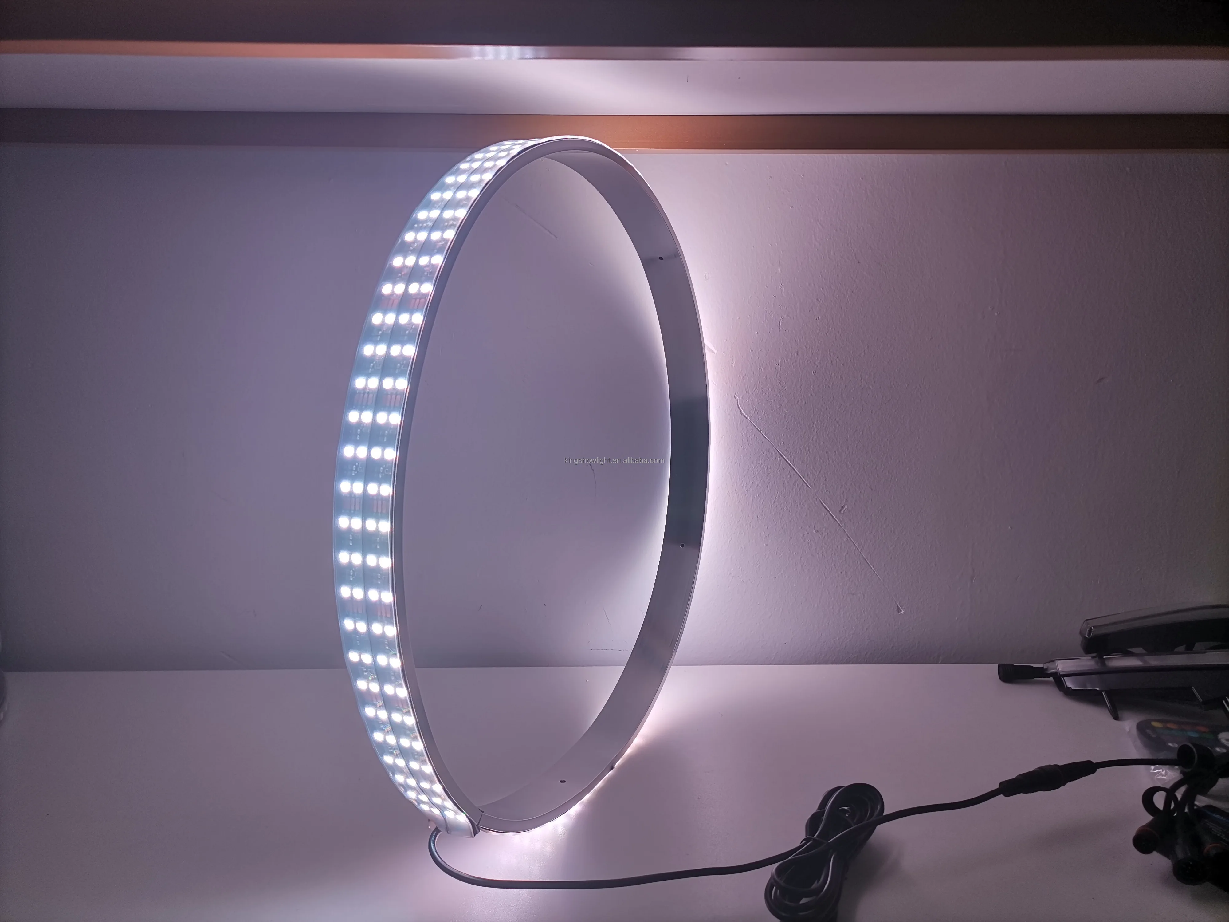 Kingshowstar 4pc 17in 4 Row 1248led White Wheel Lighting Kit Car Led Wheel Lights Buy Wheel