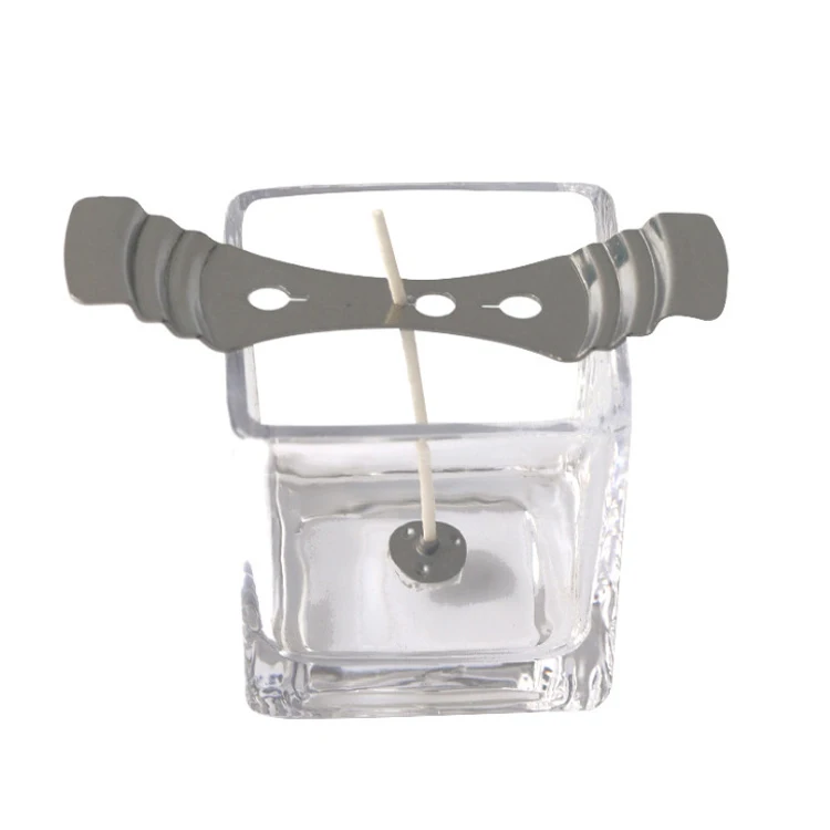 Metal Stainless Candle Wick Centering Device 3 Wick Candle Wick Holder
