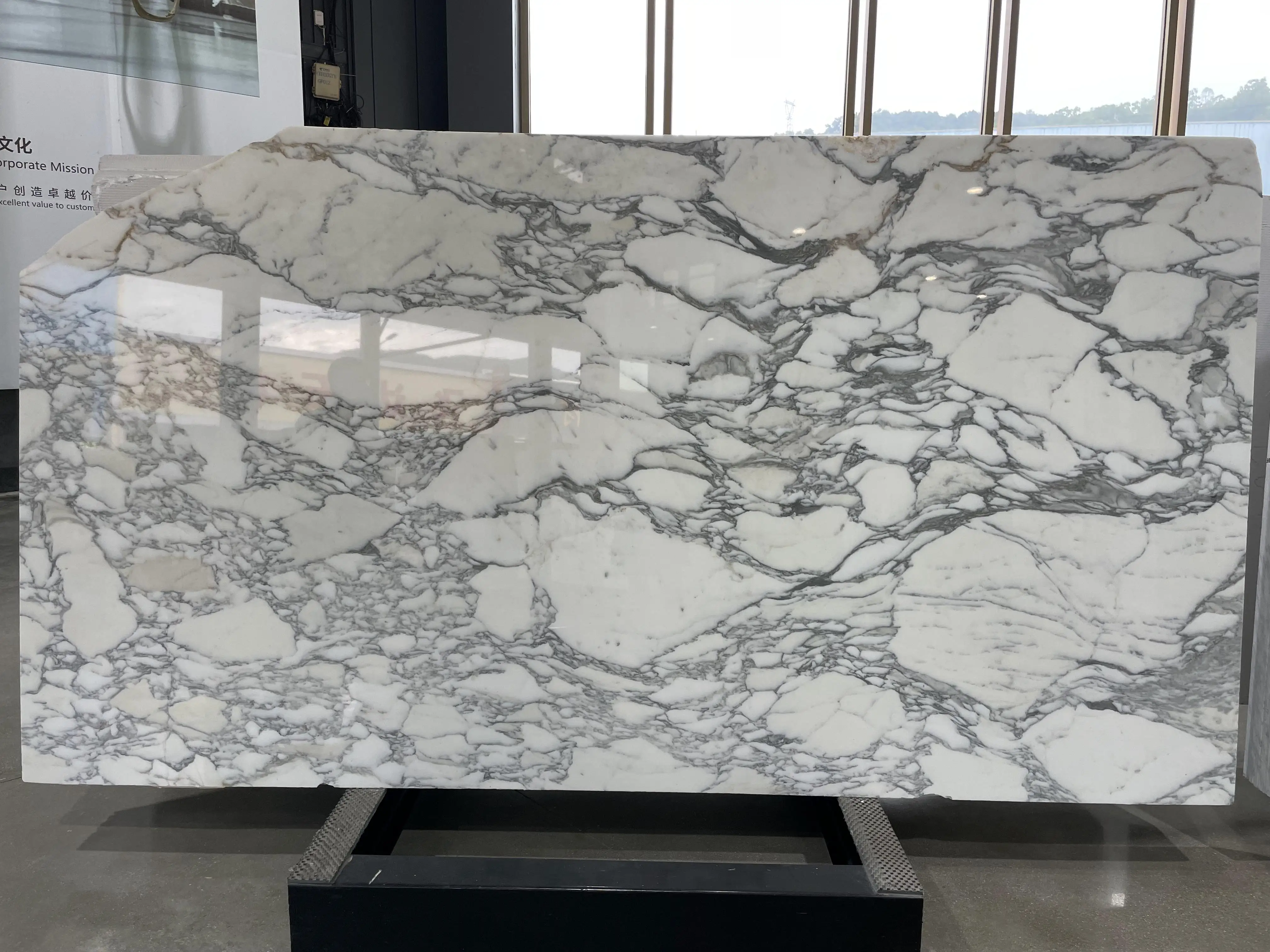 Italy Natural Flower Arabescato Corchia White Marble Stone Slab For ...