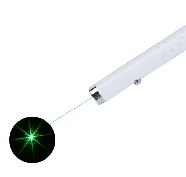 Small Size Mini Keychain Laser Pointer New Laser Pointer Pen 2in1 Puntero Laser  Green Lazer