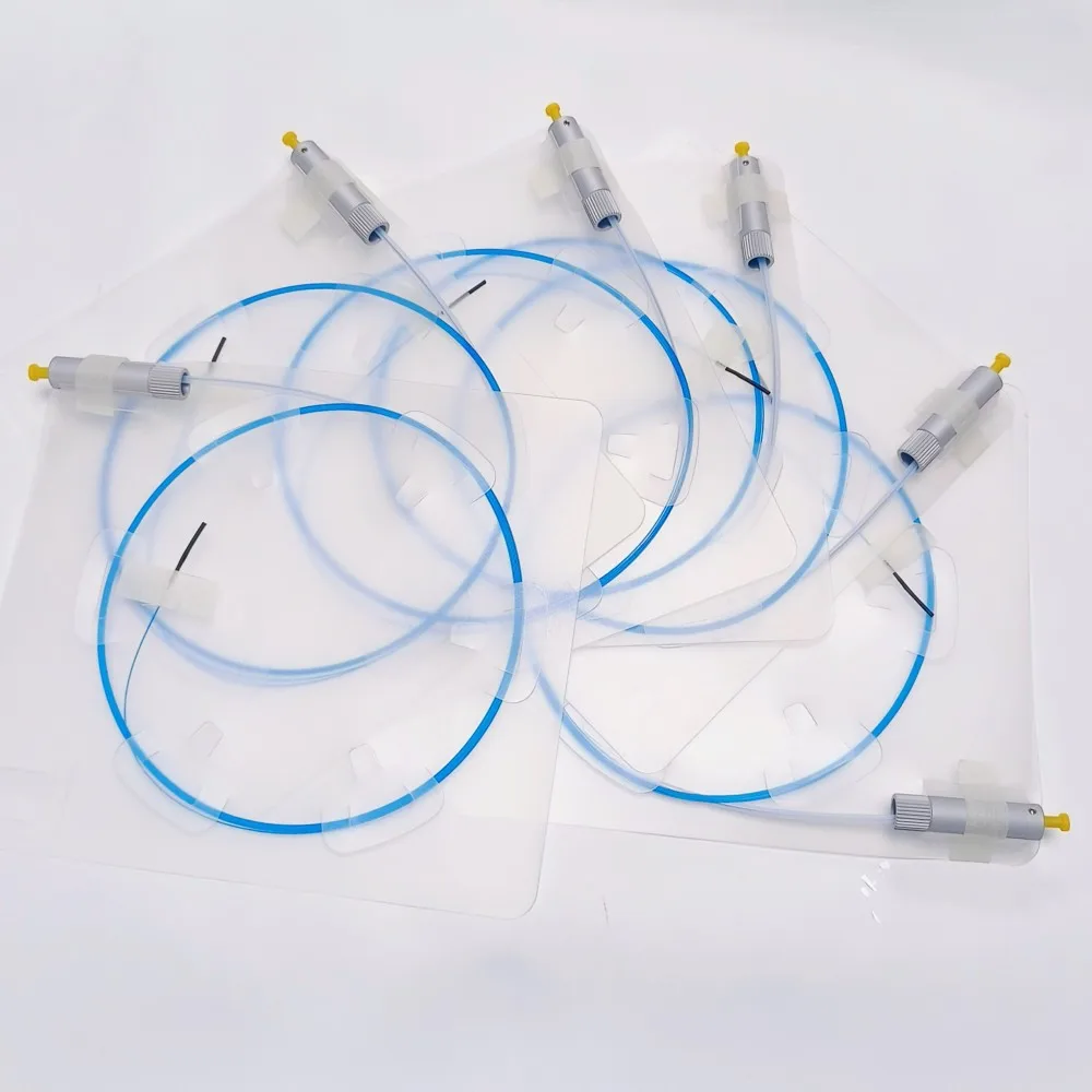 NA 0.22 SMA905 Connector Holmium Laser Optic Fiber with Both 980 and 1470 for Urology Endolaser 35W Machine