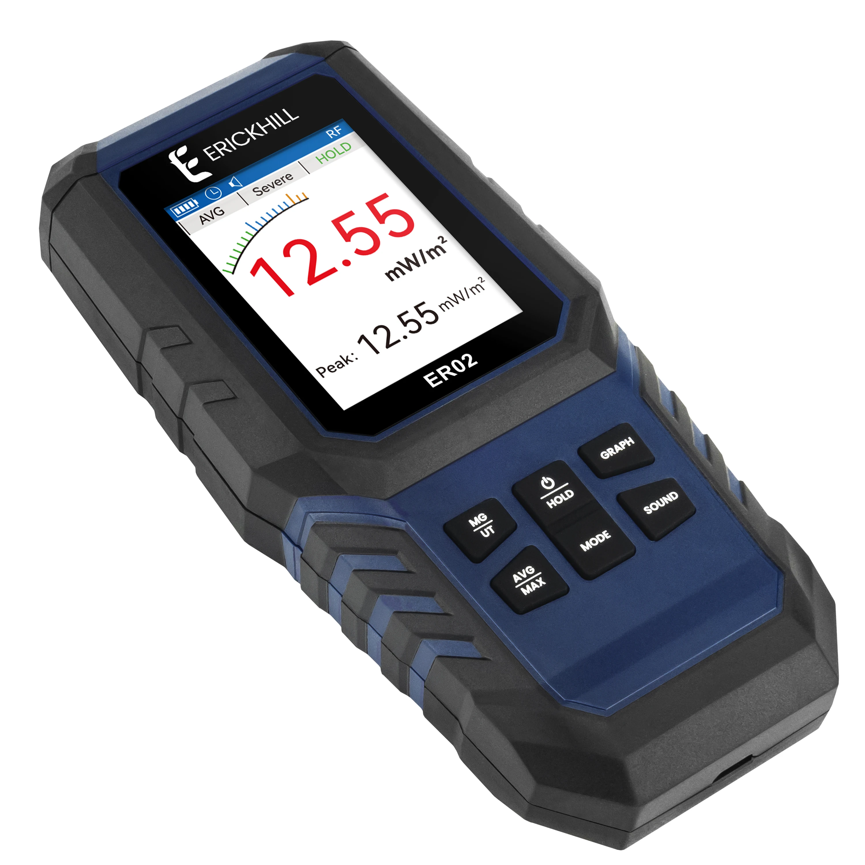 EMF Meter Rechargeable Electromagnetic Radiation Detector For Magnetic Field Electric Field Radiation And Radio Frequency Field