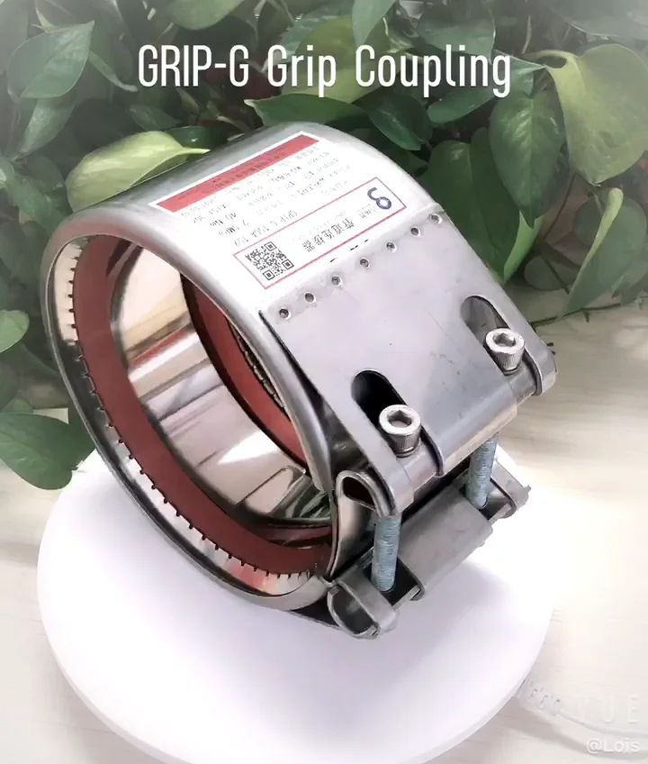 Fkm Rubber Grip Coupling,Mechanical Concrete,Reinforced Axially Restrained Coupling In Sleeve