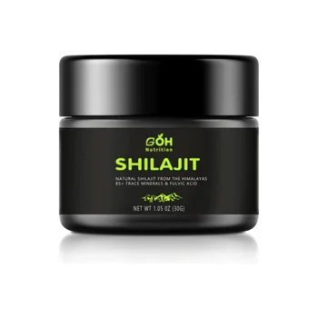 GOH Supply Best Selling Private Label Pure Himalayan Shilajit Extract, 30g/50g/bottle Shilajit Resin