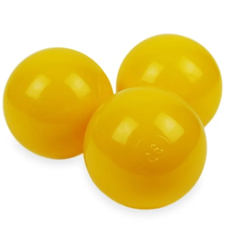 75mm Yellow Playpen Balls Commercial Grade