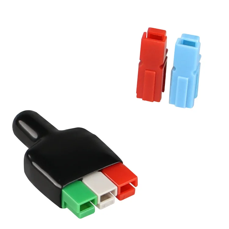 Sheng En Di  Connector Three Sheath Power Plug PVC Sheath Waterproof 45A Connector Sheath