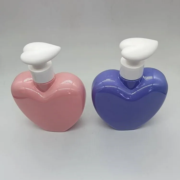 350ml/12ozピンクラブハートボトル香水スプレーハート型