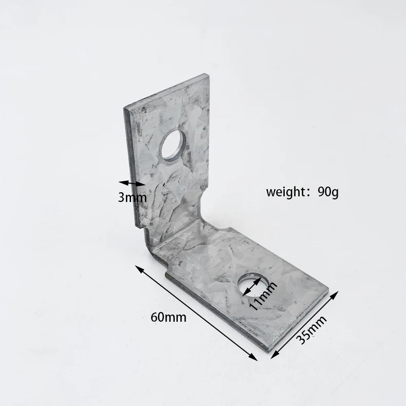 Galvanized Steel Timber Connector Angle Bracket For Construction Buy