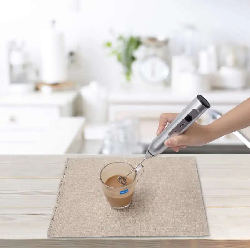 3 Speed USB Electrical Milk Frother Electric Handheld Blender with Mini Coffee Maker Whisk Mixer for Coffee Cream Foamer details