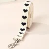 Black pet leash