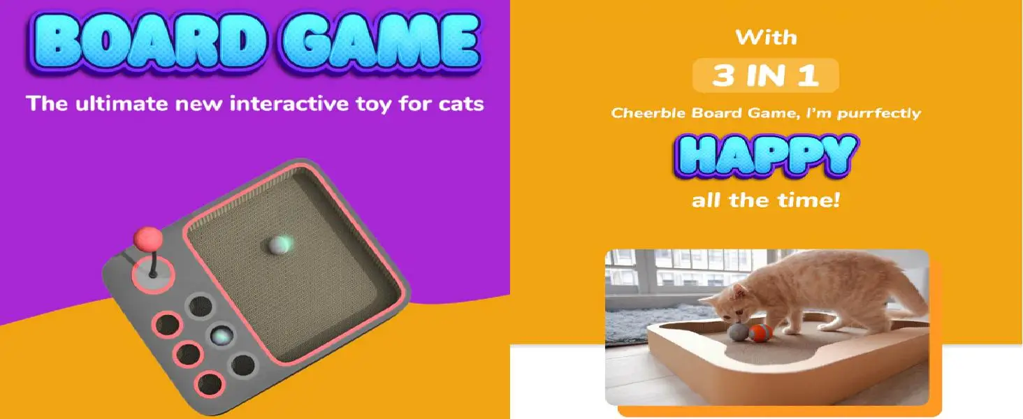 Cheerble Cat Ball, Board Game 