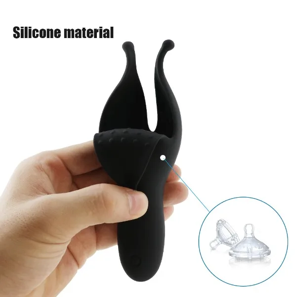 10 Frequency Silicone Male Masturbation Aircraft Cup Homemade Masturbator Sex Toy Men Vibrator Masturbation image