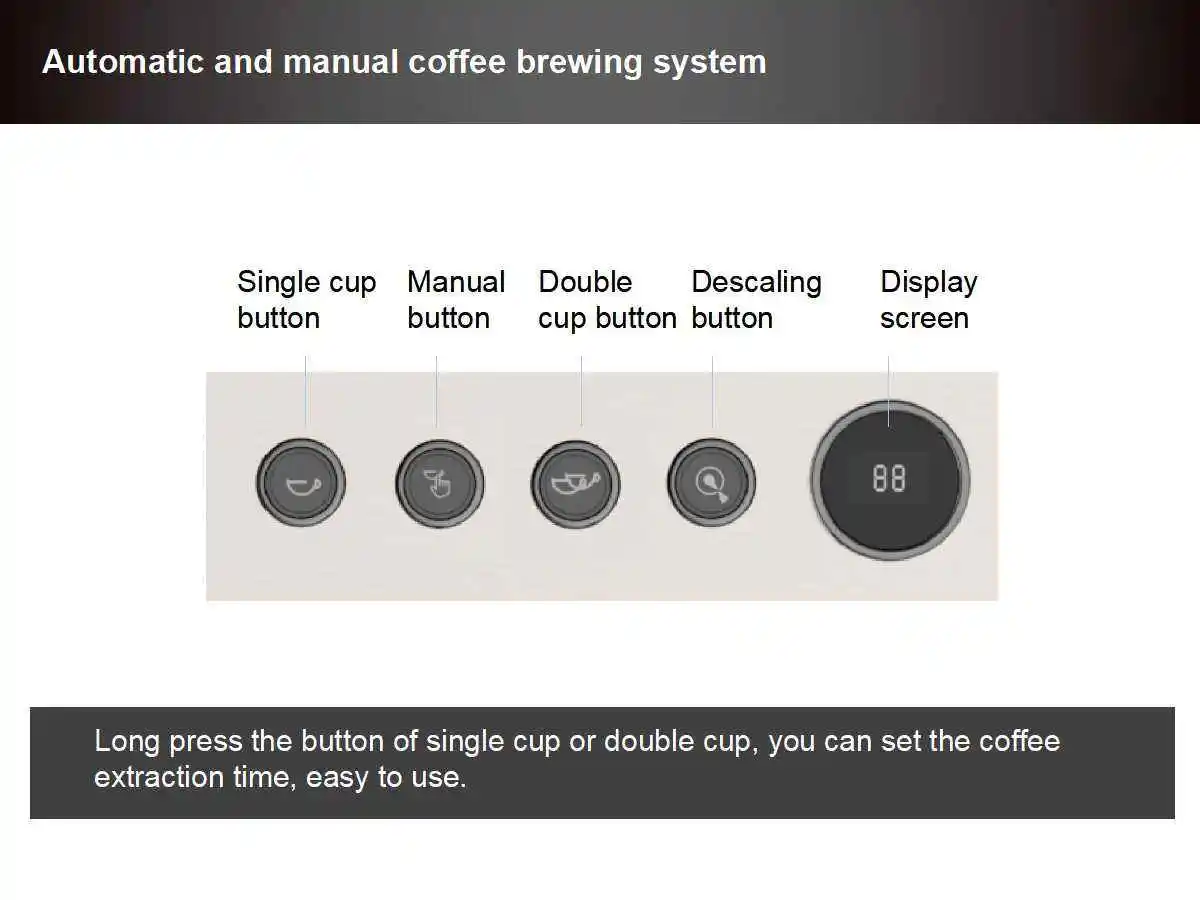 Coffee Machine Professional Automatic Bean to Cup Coffee Maker Espresso With Grinder Restaurant Use Hotel Coffee