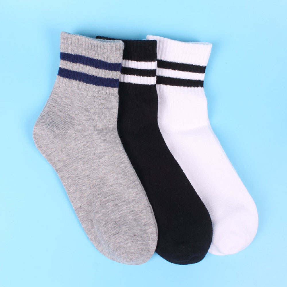Оптовая продажа, детские школьные белые бесшовные хлопковые носки для детей