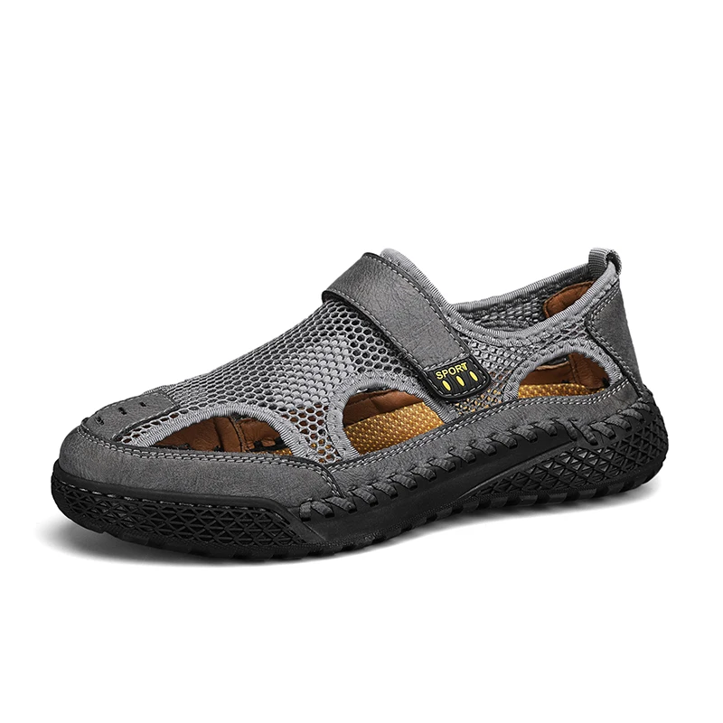 Durable Anti Slippery Mesh Breathable Comfortable Summer Sandals Shoes for Men