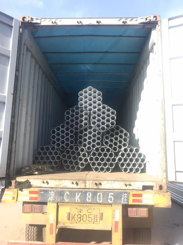 Bs1387 Galvanized Scaffolding Tube 48mm Schedule 40 Standard Length Gi