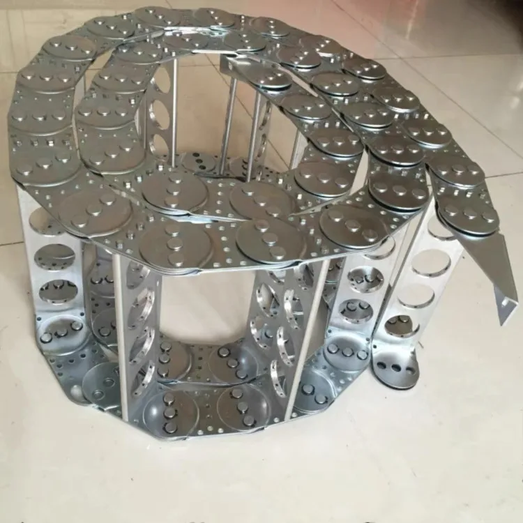 High quality  bridge type steel drag chain applied at offshore installations
