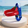 Red single shoulder strap [no rope]