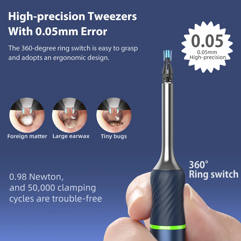 Bebird Note5 Pro Oral Camera Dental Smart Tweezers Earwax Removal Tool