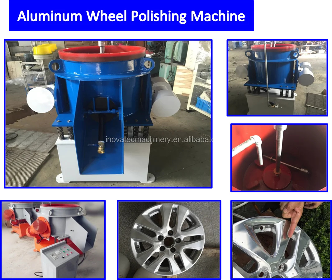 wheel polishing machine