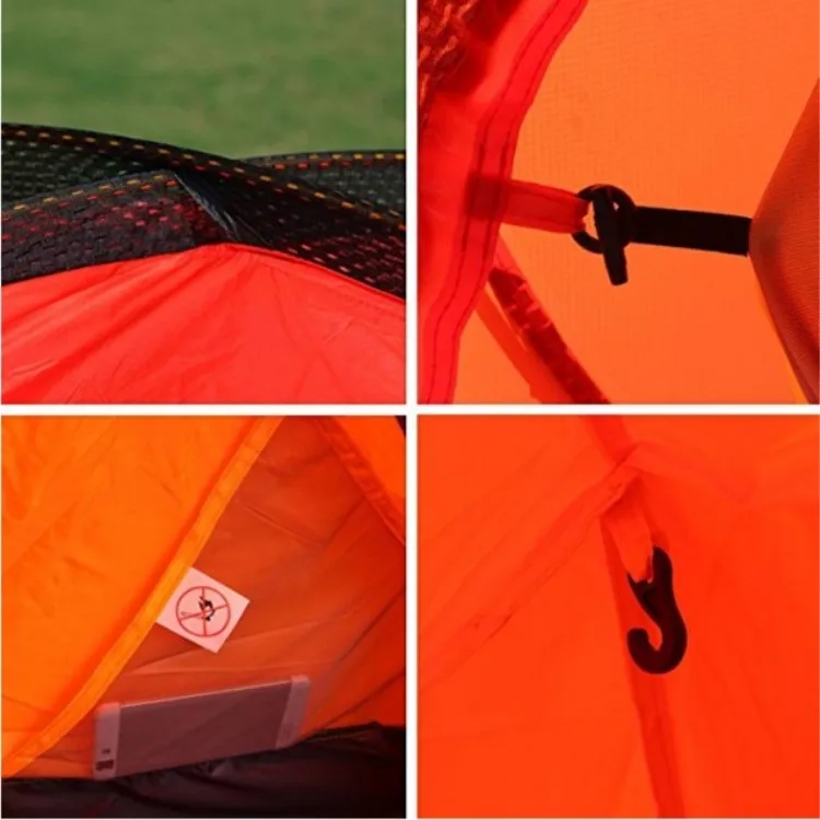 Professional High Altitude Windproof 2 Person 4 Season Aluminum