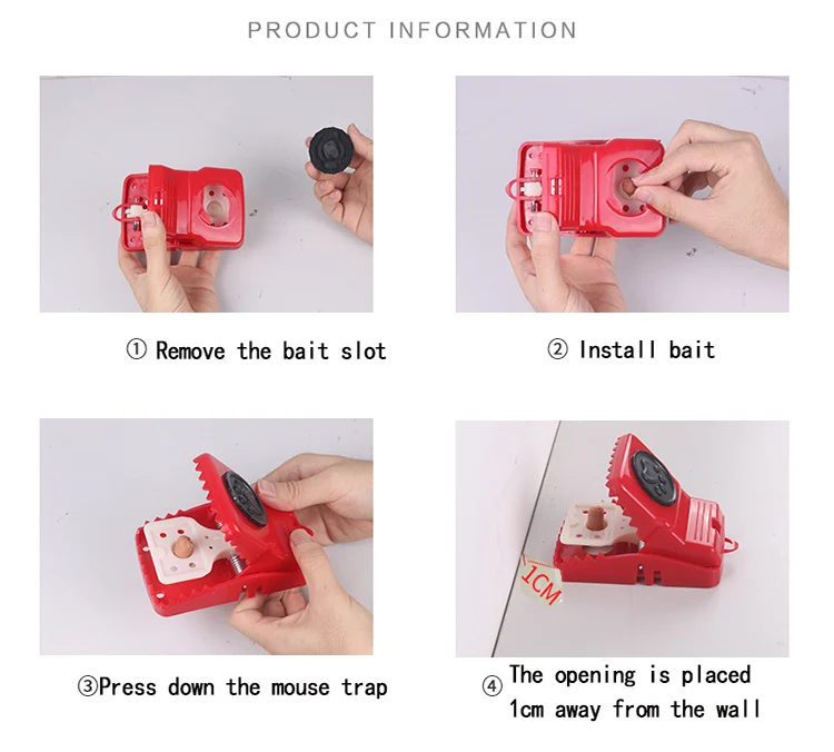 Source 2022 Killer Rat Plastic Mouse Trap Animal Friendly Black Cat  Effective Quickrat Continous Big Alive Plastic Mousetrap on m.