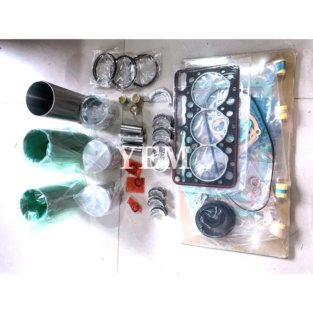 For Kubota D950 Engine Overhaul Kit With Full Gasket Kit Engine Bearings Excavator Engine Parts