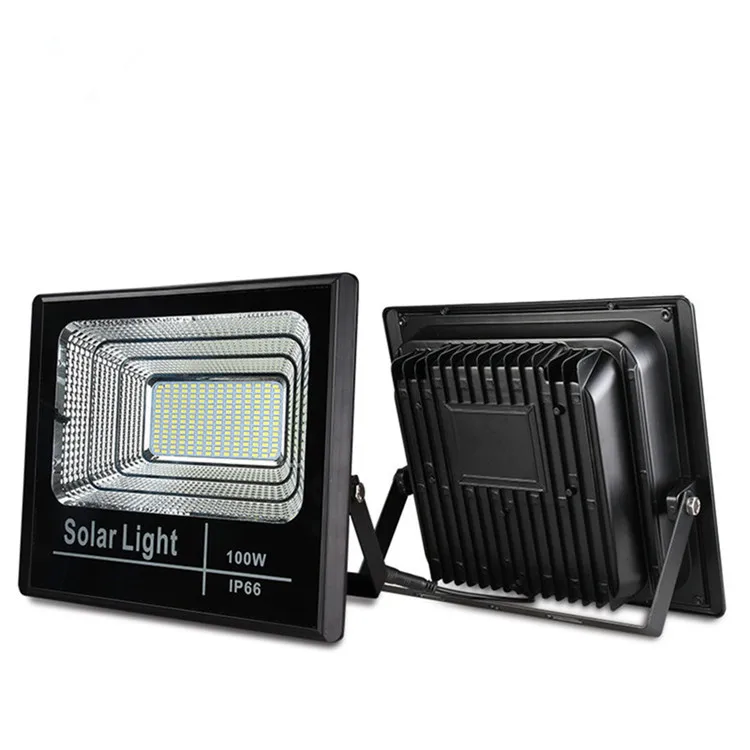 Outdoor IP66 Garden Security 25W 40W 60W 100W Solar Powered Led Flood Light
