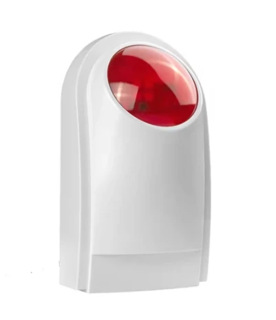 Outdoor Waterproof Wireless Alarm System 120db Hight Decibel Home Alarm System Security Strobe Light Sensor Intelligent Security