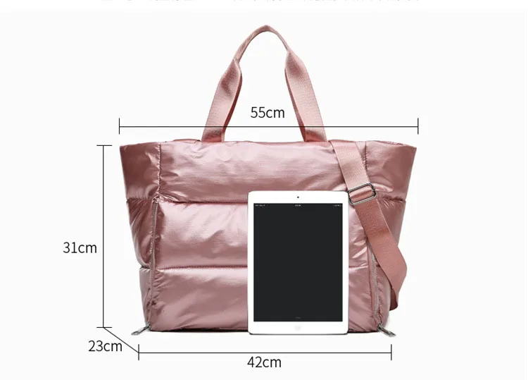 In stock customized dry wet separation fitness bag waterproof pu women leisure travel bag multipurpose yoga mat bag carrier