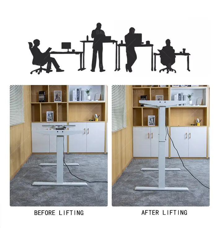Dual Motor Adjustable Office Desk lifting desk for office or gaming