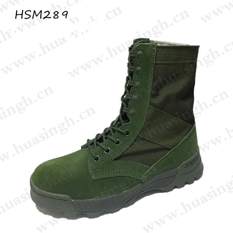 LXG,good Quality Water Repellent Cordura Fabric Hunting Boots Philippines Market Popular Green Jungle Boots HSM289
