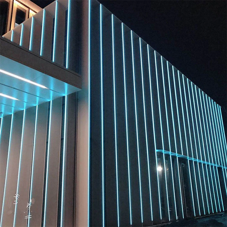 Linear Light bar  DMX RGBW  Color Digital bar  Facade Lighting Architecture Design   Dynamiclight Linearbar