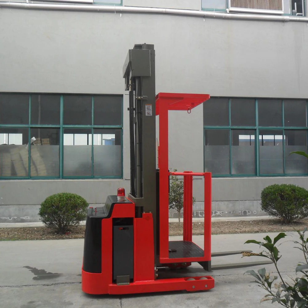 Warehouse Electric Order Picker Logistic Lifting Equipment Order Picker Forklift with 6m Lifting Height