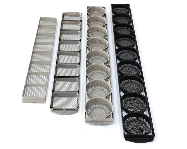 Factory Supply SS304 for Korean Fine Welding High Open Area Cup Noodle Fryer Retainer for Noodle Machine Parts 5