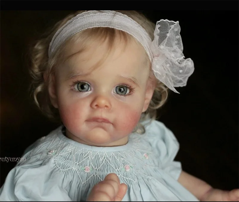 56cm Popular Kit Soft Touch Fresh Color Vinyl Kit Blank Reborn Doll Kits with COA