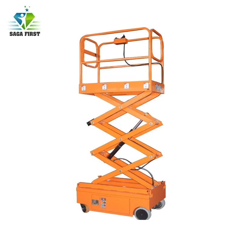 CE Approved 5.9m-6.8m Full Electric Scissor Lift - 300kg
