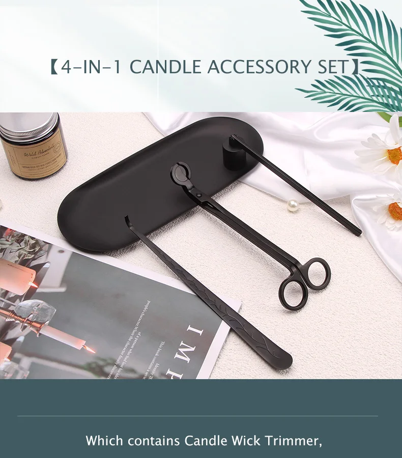 Candle Wick Trimmer Set Logo And Package Can Be Customized Candle Wick