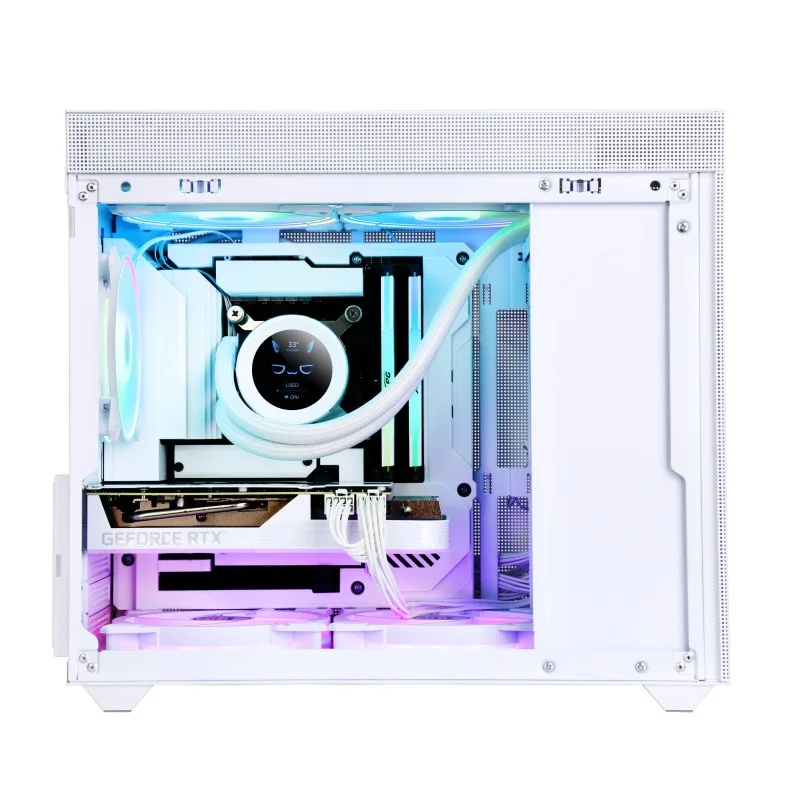 SAMA IM01 Micro ATX PC Case with USB 3.1, Supports MATX/ITX, Fast