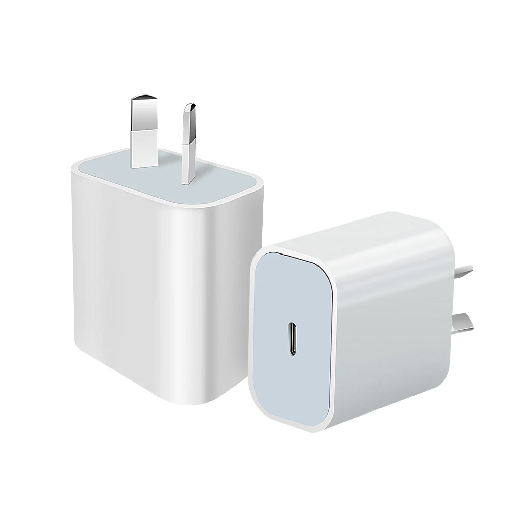 Us Eu Charger Block 20w Fast Usb C Wall Charge Plug And Data Cable Pd Type  C Power Wall Charger For Iphone 12/12 Pro Max - Buy 20w Usb Phone Charger,20w  Pd